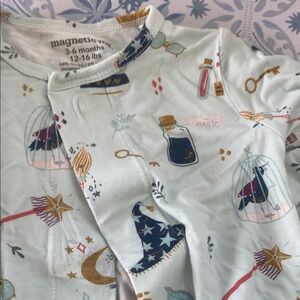 3-6M Magnetic Me onesie (magic theme)